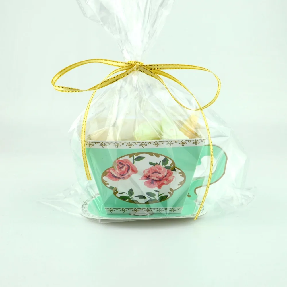 50 шт. свадебные подарочные коробки для сладкого торта чайный горшок коробка
