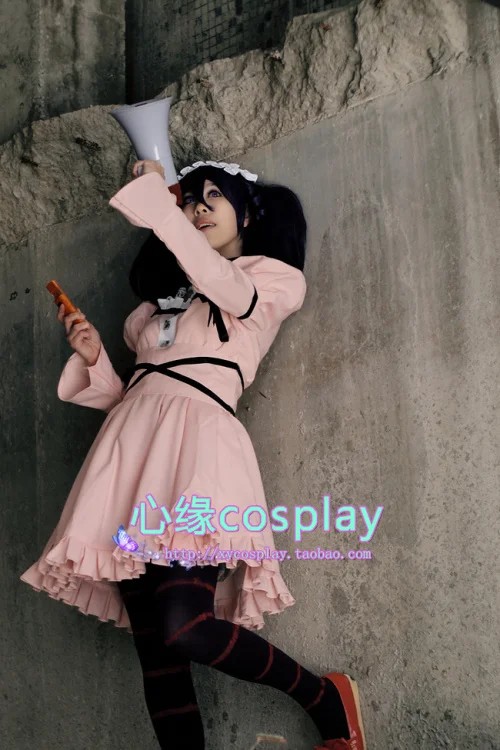 Дневник будущего Mirai Nikki Heroine Uryuu Minene Аниме Косплей сделанный на заказ розовый цвет
