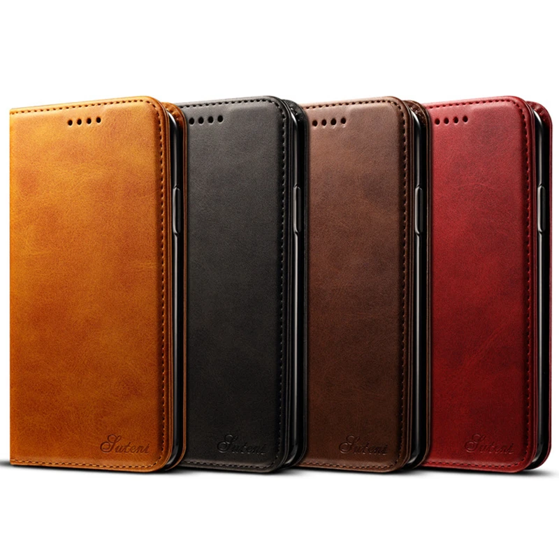 Wallet phone case with Card function Mobile Phone Bags &amp Cases new style for iphone X leather business high end phong protection |
