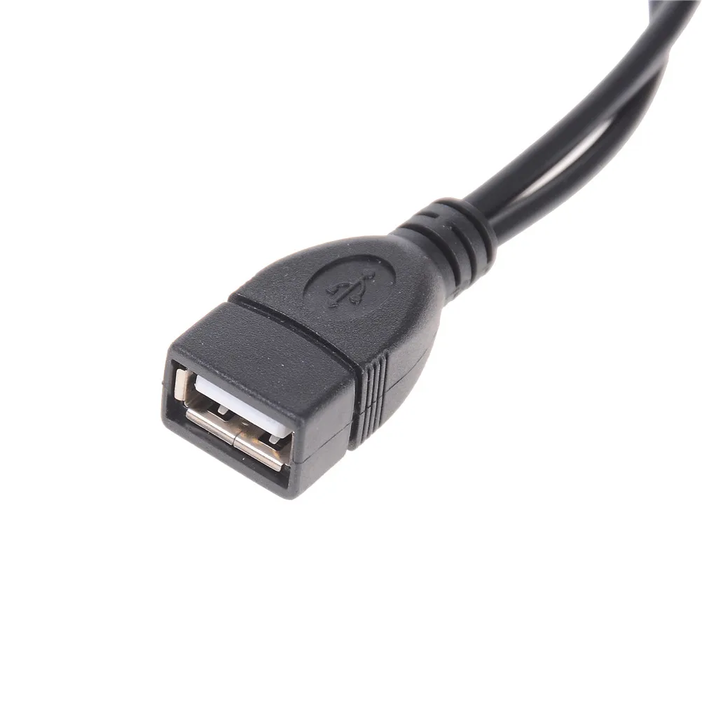 20 см Удлинительный кабель USB 1 разъем на 2 разъема для передачи данных адаптер