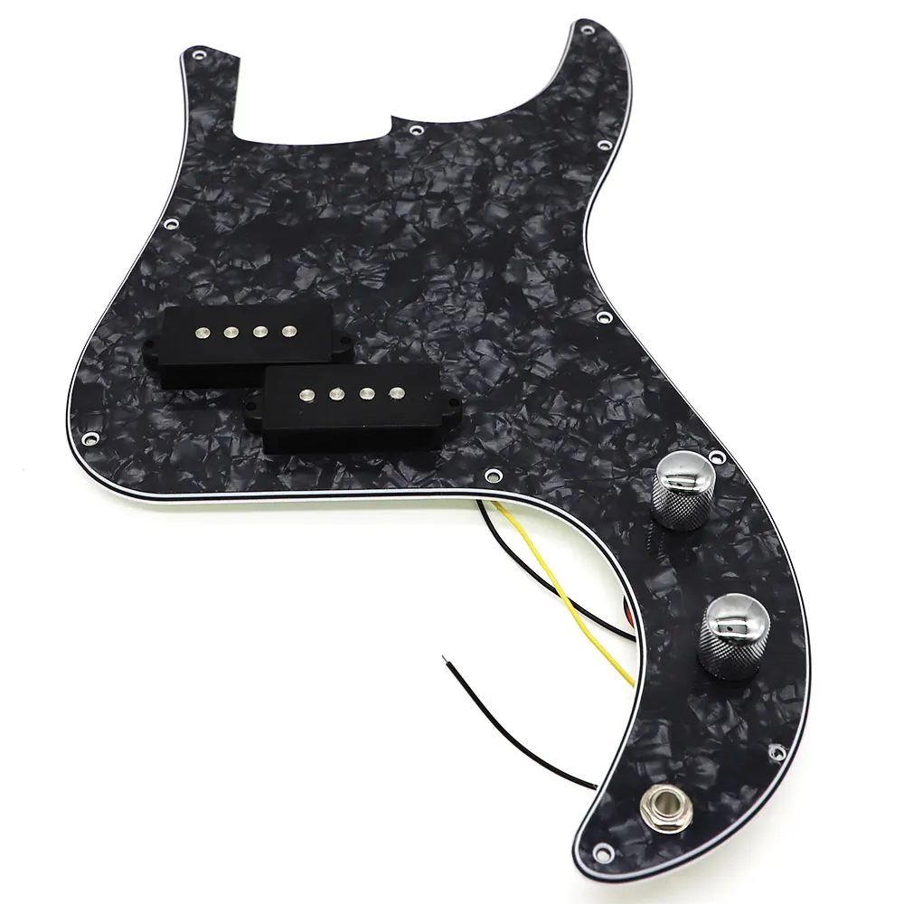 От Black Pearl PB P бас 3 слоя Prewired загружено накладку звукосниматель для точности