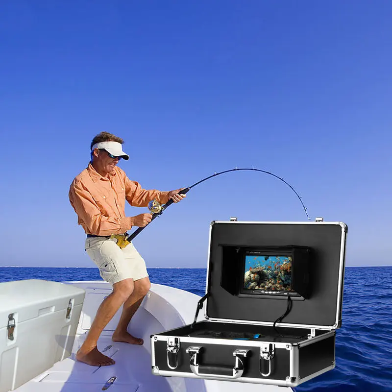 YobangSecurity 720P ледяная подводная камера рыболокатор видео 7 дюймовый кабель для ЖК