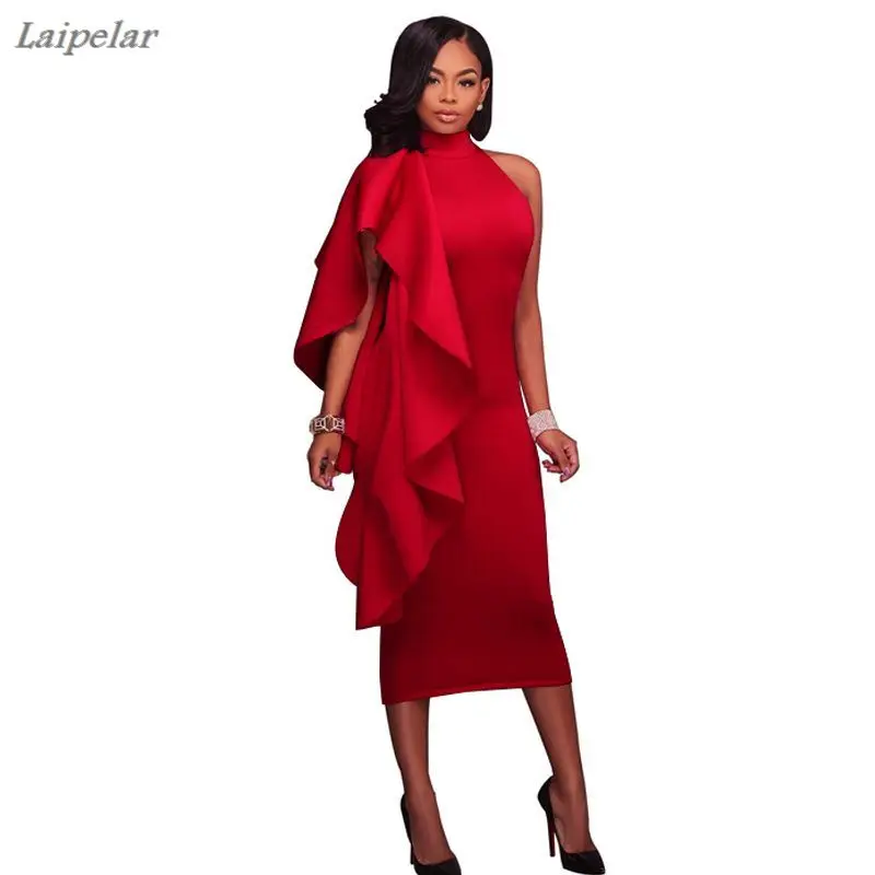 Брендовое дизайнерское Бандажное платье Laipelar элегантные женские