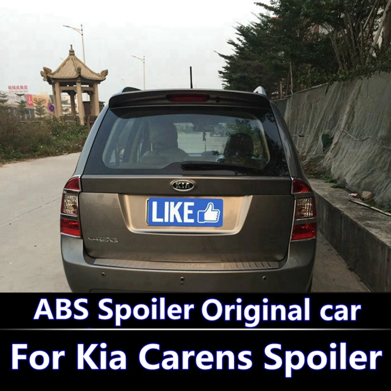 Для Kia carens 2007-2011 спойлер высокого качества ABS Материал заднее крыло автомобиля