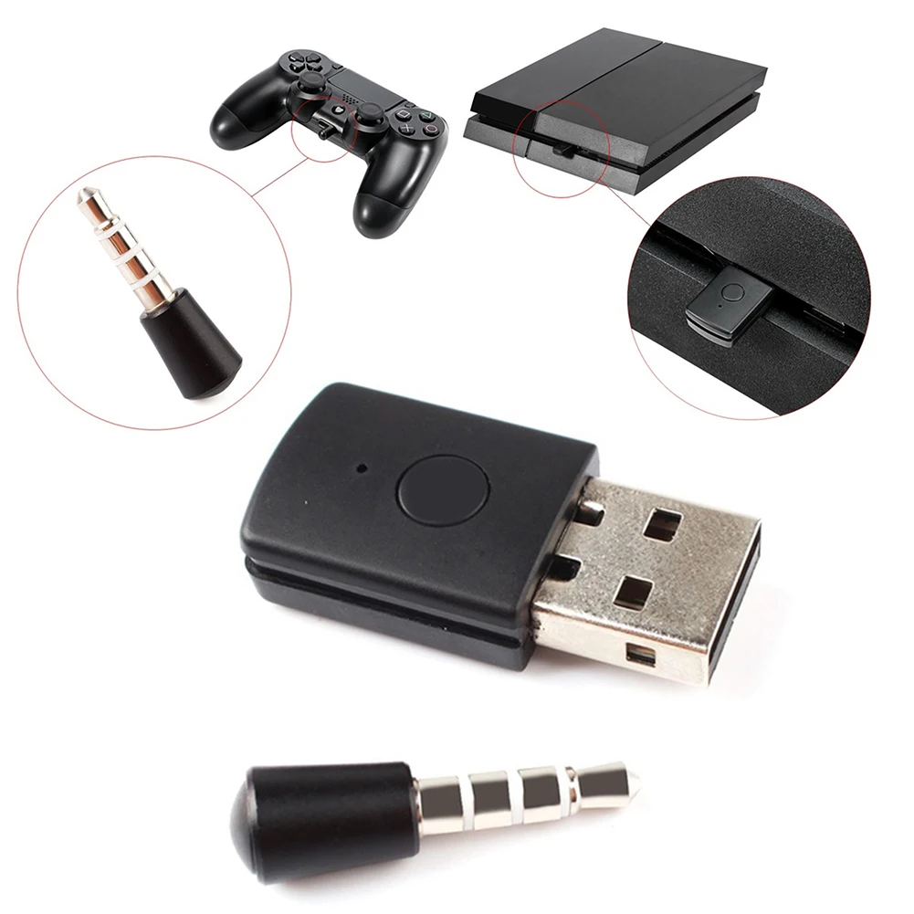 Беспроводной Bluetooth 4 0 USB адаптер Поддержка A2DP HFP для sony PS4 игровой контроллер