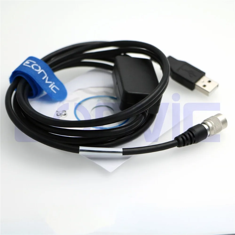 Sokkia Topcon тахеометра usb-кабель для передачи данных и хироз 6 pin типа папа HRS10A-7P-6P