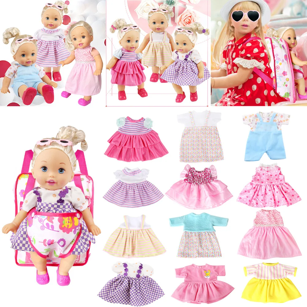 Bitty Baby Doll Одежда ручной работы аксессуары платья юбки наряды подходит 1"-15 дюймовая кукла