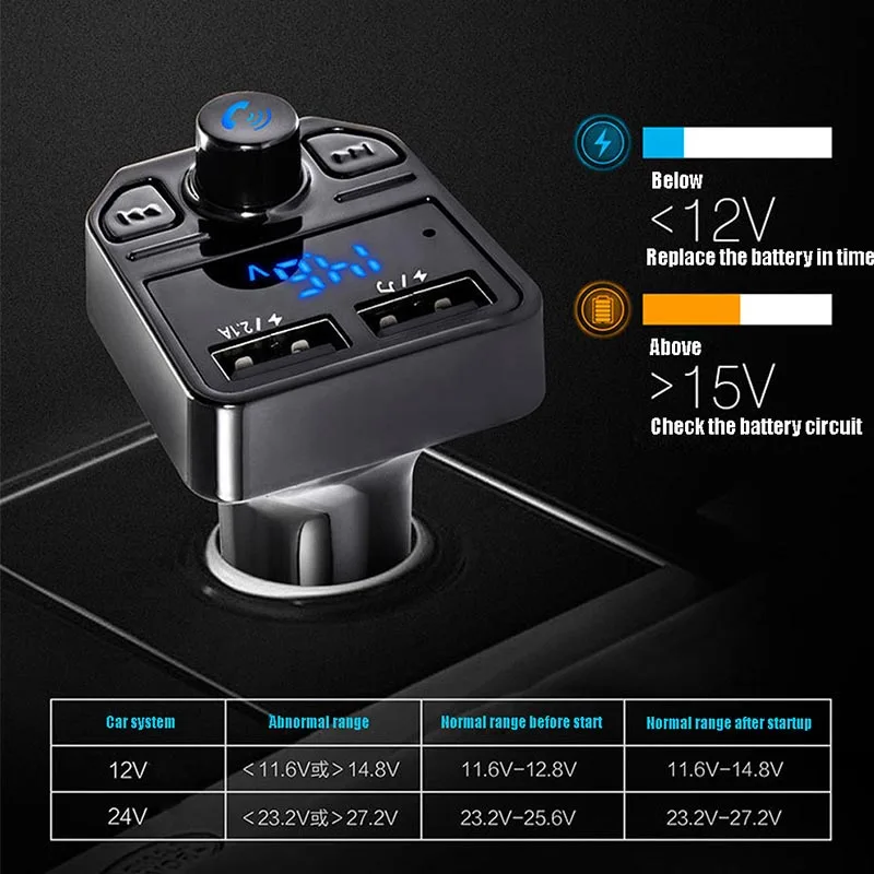 Digitalboy Bluetooth гарнитура для авто громкой связи Автомобильный fm-модулятор