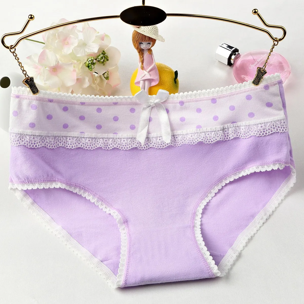 2019 Ladies Underwear Woman Panties Sexy Lace Plus Size Panty Transparent Middle-Rise Cotton Briefs Intimates New Hot Sale |