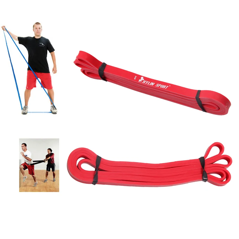 

Red and Purple Natural latex 41" Strength Resistance Bands Red and purple combination resistance with cheaper price