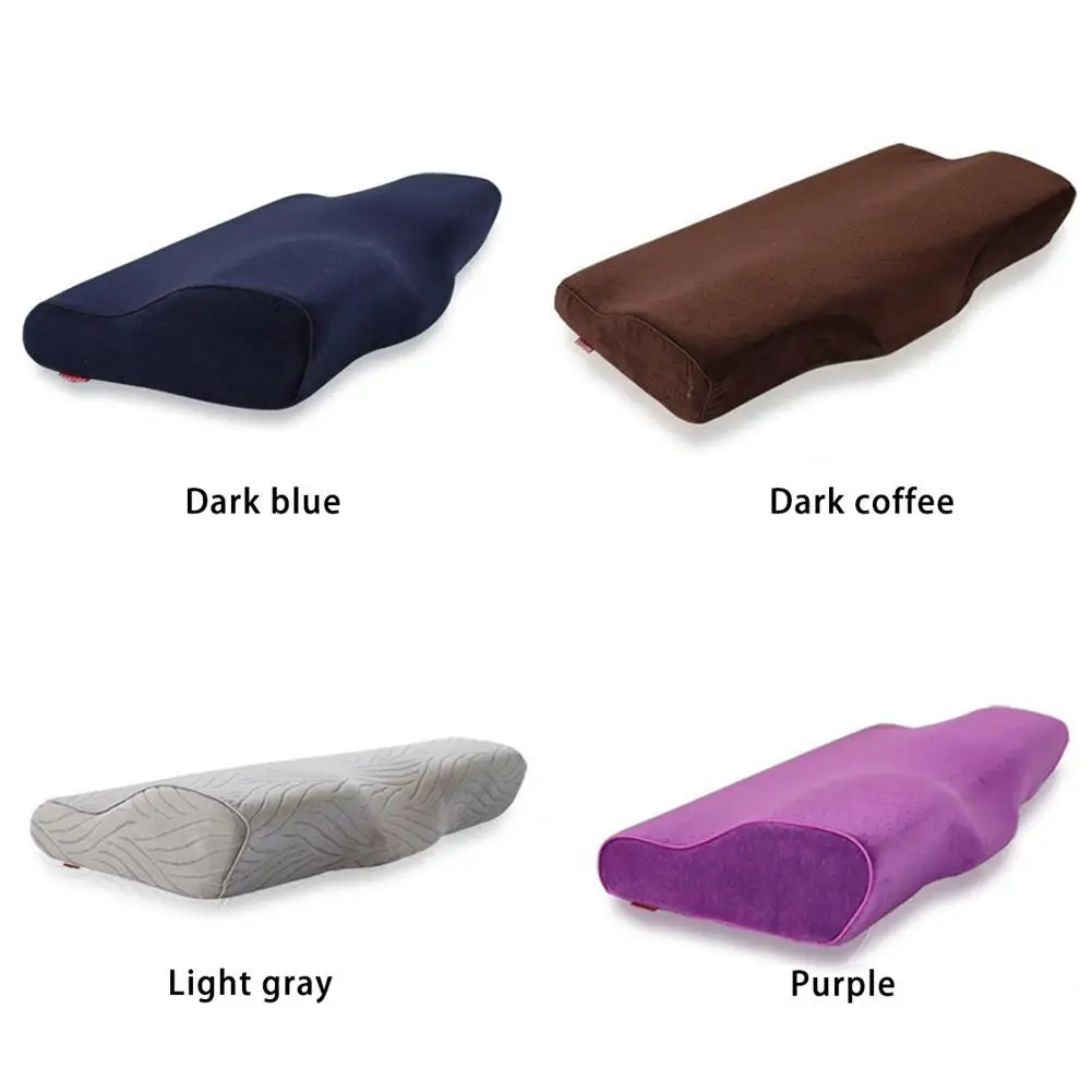 Memory Foam постельные принадлежности защитная подушка для шеи медленный отскок Подушка-бабочка здоровья затылочный шейный размер в 50*30 см