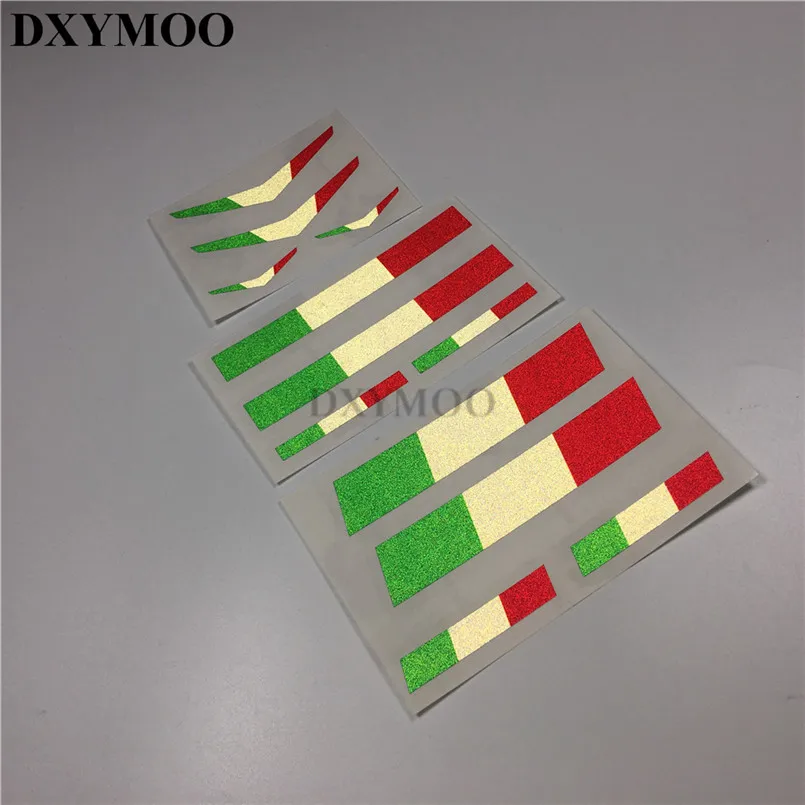 Национальный флаг Италия автомобильные наклейки мотоциклетная масляная