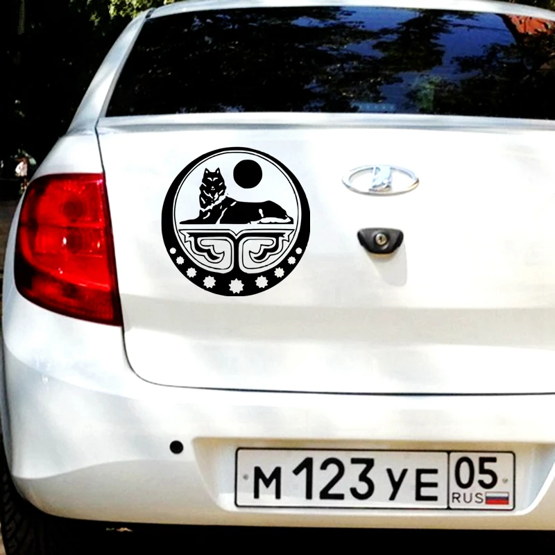 CS 1480#50*50см наклейки на авто Чечня водонепроницаемые машину наклейка для