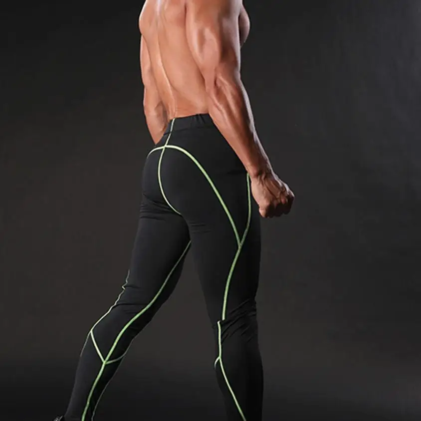 

Winter Mens Thermal Tight Compression Pants Base Layer Pants Long Leggings Solid Trousers Fashion Mallas Hombre Compresion #AA