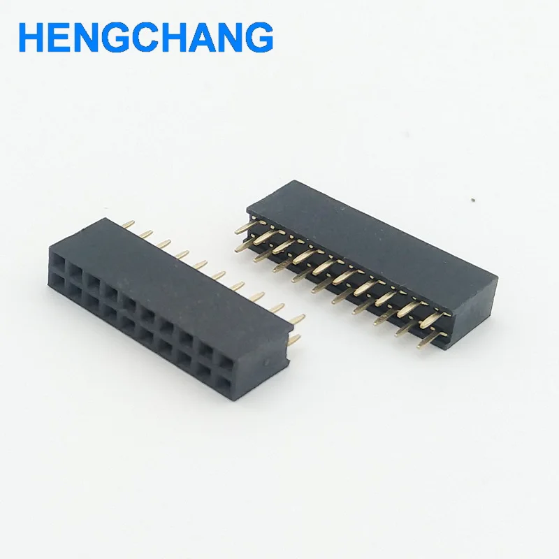 

10Pins Double row socket outlet Female 2.54mm spacing ribbon cable socket 20pcs/lot