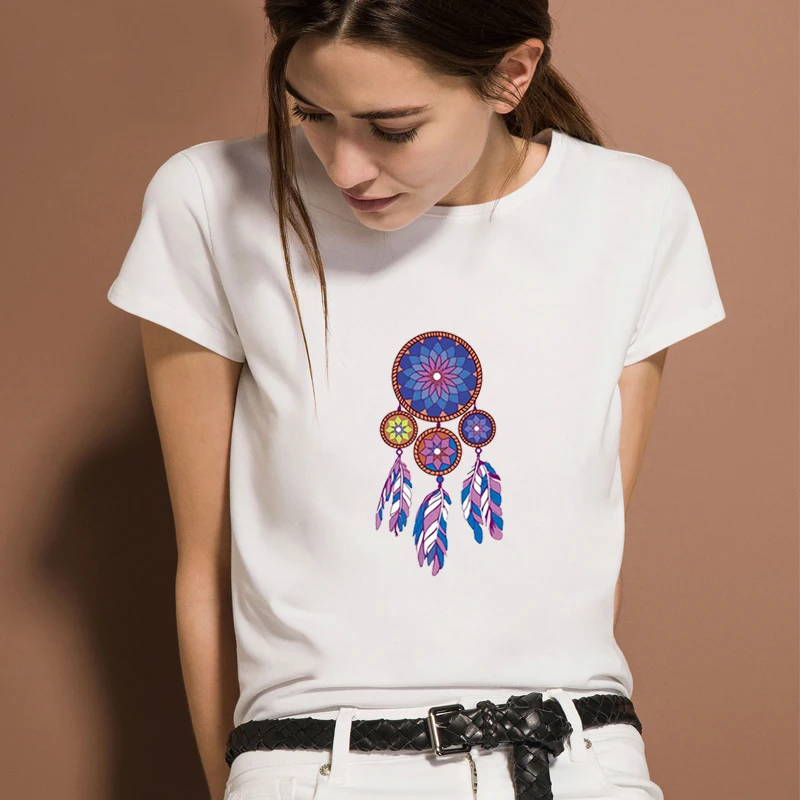 Наклейки для глажки одежды из винила Prajna DreamCatcher с утюгом переноса тепла футболки