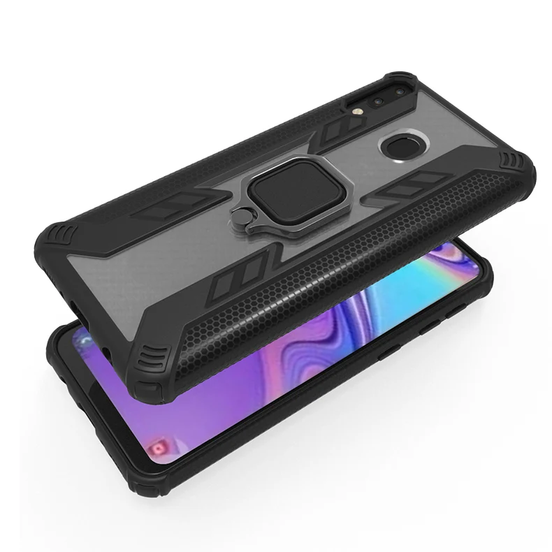 Predator Armor Soft Shockproof Protective Case Shell For Oppo F11 A9 Stand Magnetic Holder Car Ring Phone Back Cover |