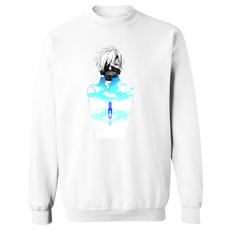 

LUCKYFRIDAYF TOKYO GHOUL Harajuku Sweatshirt Men Hip Hop In Fashion Plus Mens Hoodies And Sweatshirts Streetswear XXS 4XL Clothe