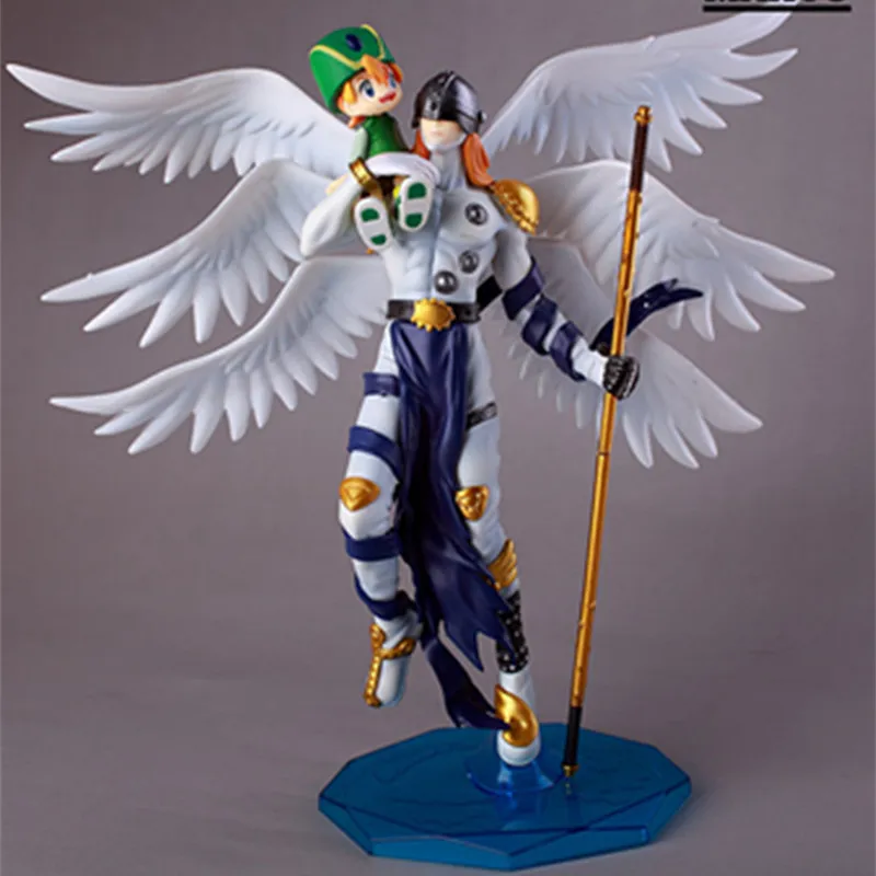 Приключения Дигимонов Angewomon& Yagami Hikari фигурки Takaishi Takeru& Angemon куклы ПВХ acgn фигурки Brinquedos