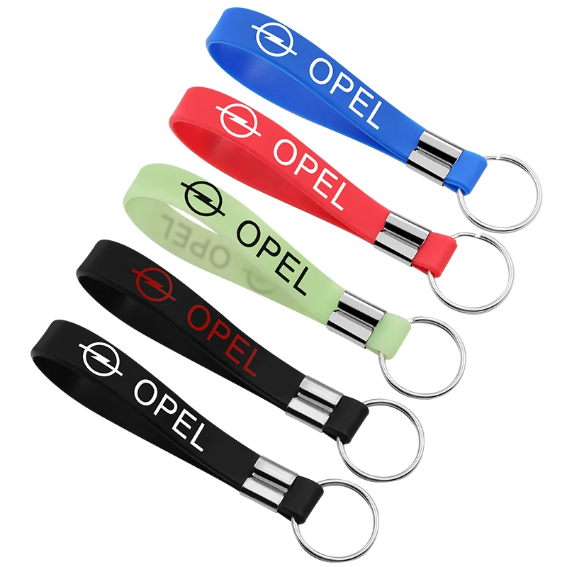 1 шт. светящаяся силиконовая эмблема значок автомобильный брелок для Opel Astra H G Corsa