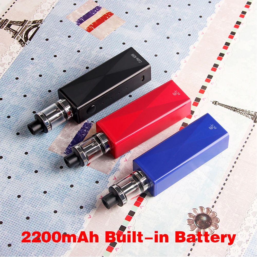 ECT Cub 40 Вт комплект 2200 мАч батарея 510 нить 2 0 мл Elfin распылитель стартовый набор