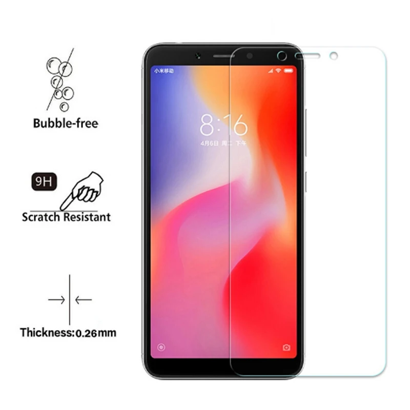 SRLEEKING для Xiaomi Redmi 6/6A защитная пленка из закаленного стекла высокого качества Red 6 6A