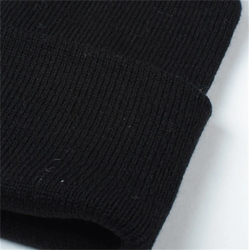 Милая шапка Minhui с ушками Женская Зимняя Шапка бини вязаная головной убор женские