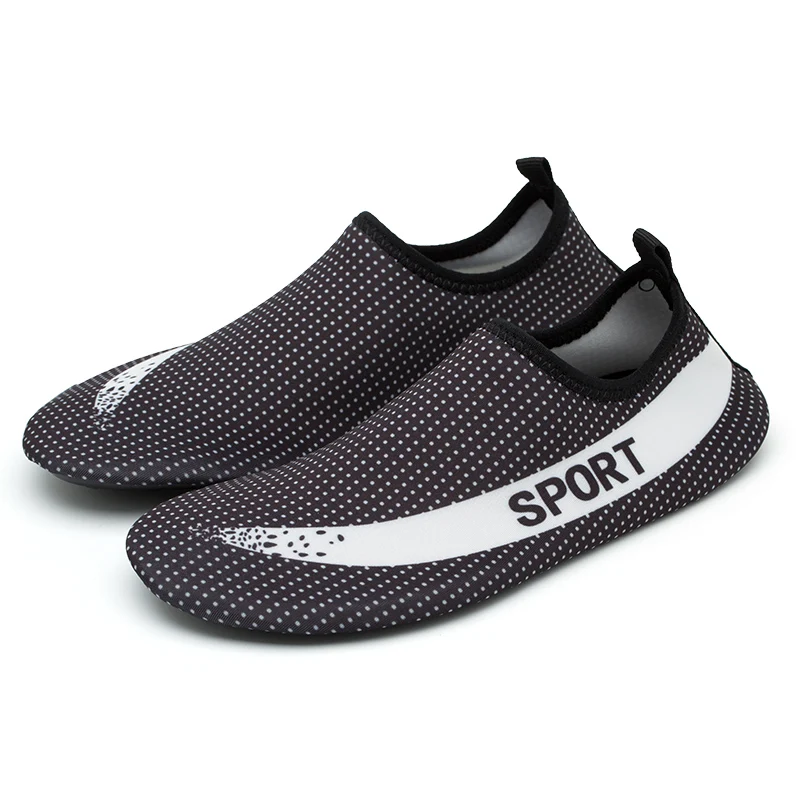 Кроссовки для плавания на открытом воздухе быстросохнущие дышащие спорта мужчин
