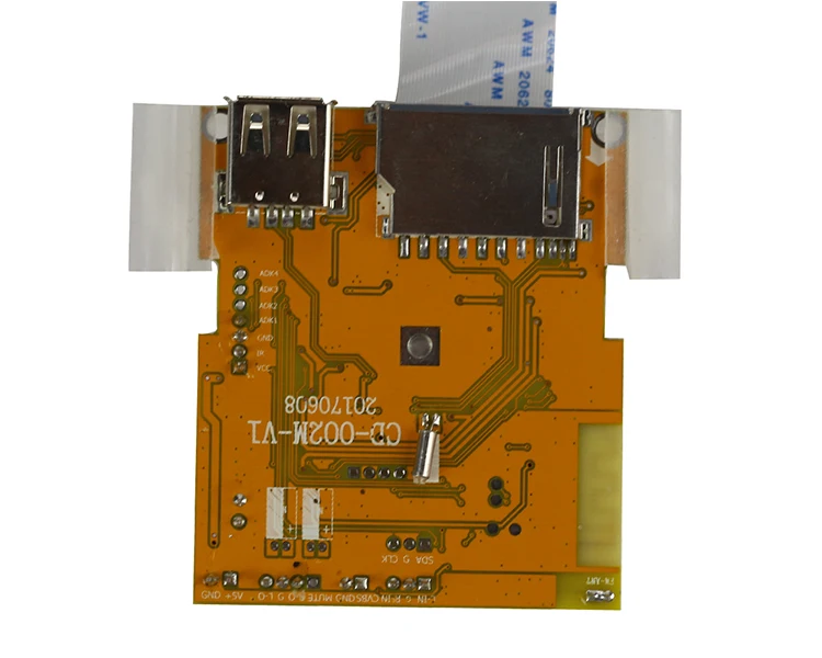 GHXAMP 4,3 дюймов lcd Bluetooth видео декодер плата MP3 аудио MP4 MP5 DTS WAV FM AUX поддерживает HD встроенный 16*16 DDR память DC 5 В