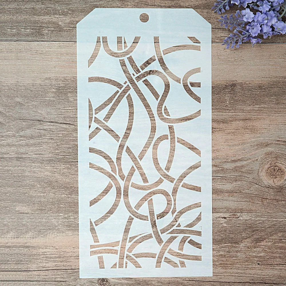 ST1224164 12*24 см DIY ремесло Многослойные трафареты для стен Живопись штампованная для скрапбукинга штампы альбом декоративное тиснение бумажные карты - Цвет: ST1224164