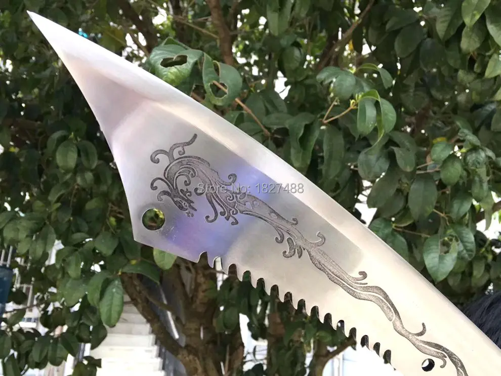 Ручная работа китайский KungFu Broadsword Saber Dao Sword боевой острый высокий клинок из