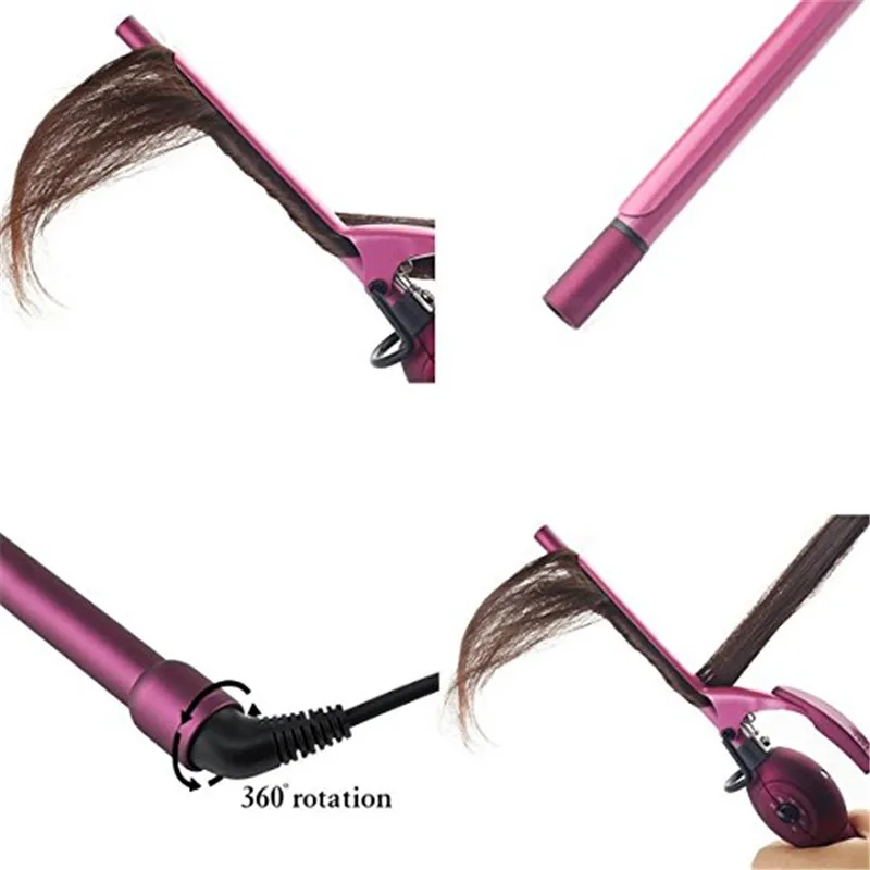 9 мм унисекс волос бигуди щипцы для завивки палочка Профессиональный Супер