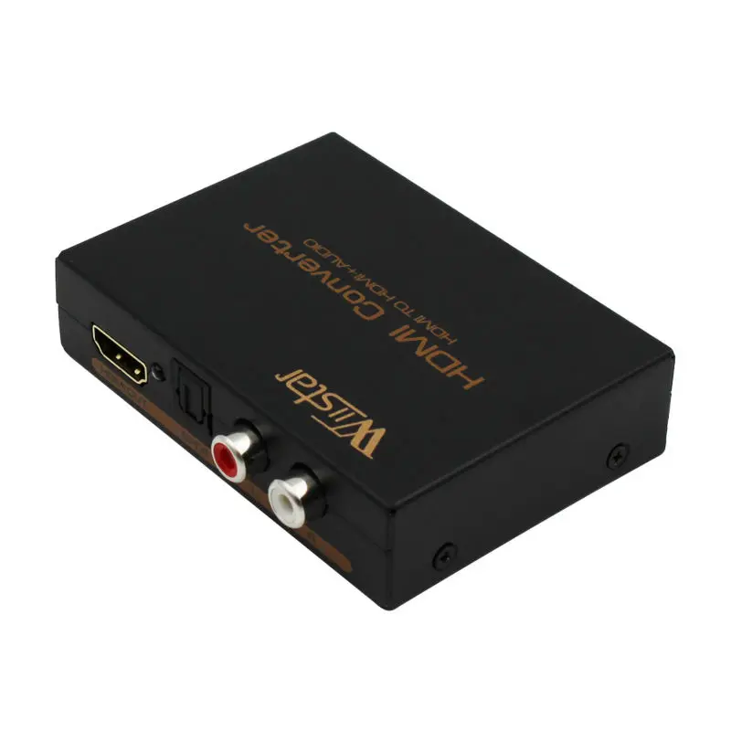 Фото HDMI к HDMI Оптический SPDIF поддержка 5,1 + RCA L/R аудио видео экстрактор конвертер сплиттер адаптер №3