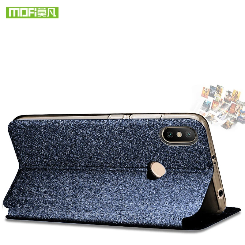 Mofi for xiaomi a2 lite case silicone back cover mi Flip Leather TPU fundas 5.84 inch |