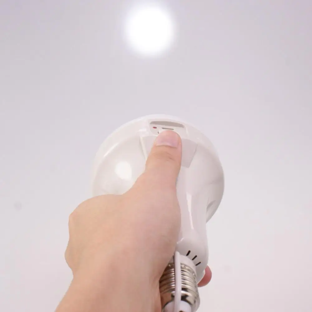 LumiParty LED E27 энергосберегающая USB перезаряжаемая интеллектуальная лампа фонарик