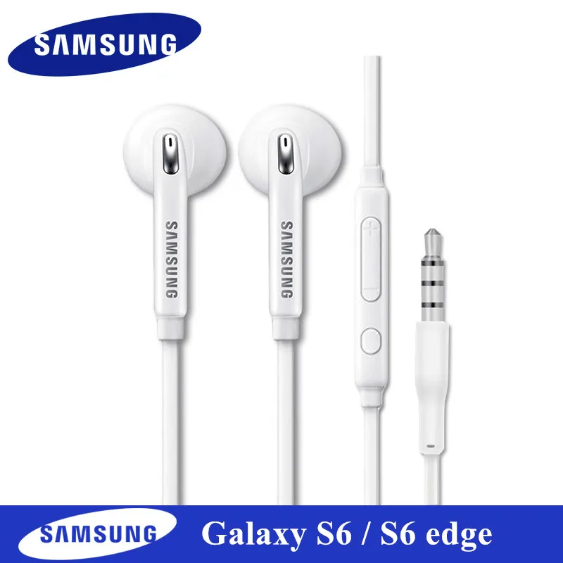 Оригинальные наушники для Samsung S6 Edge наушники-вкладыши спортивные с
