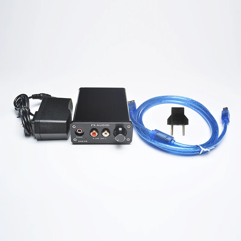 FX AUDIO DAC X3 волоконный коаксиальный USB декодер 24BIT/192 кГц наушники 192 аудио для