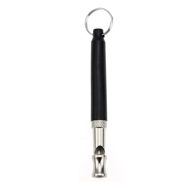 Dog Training Nickel-Plated Ultrasonic Whistle Whistling Tube with Key Ring Gadget 0.9*8cm W8387 | Дом и сад