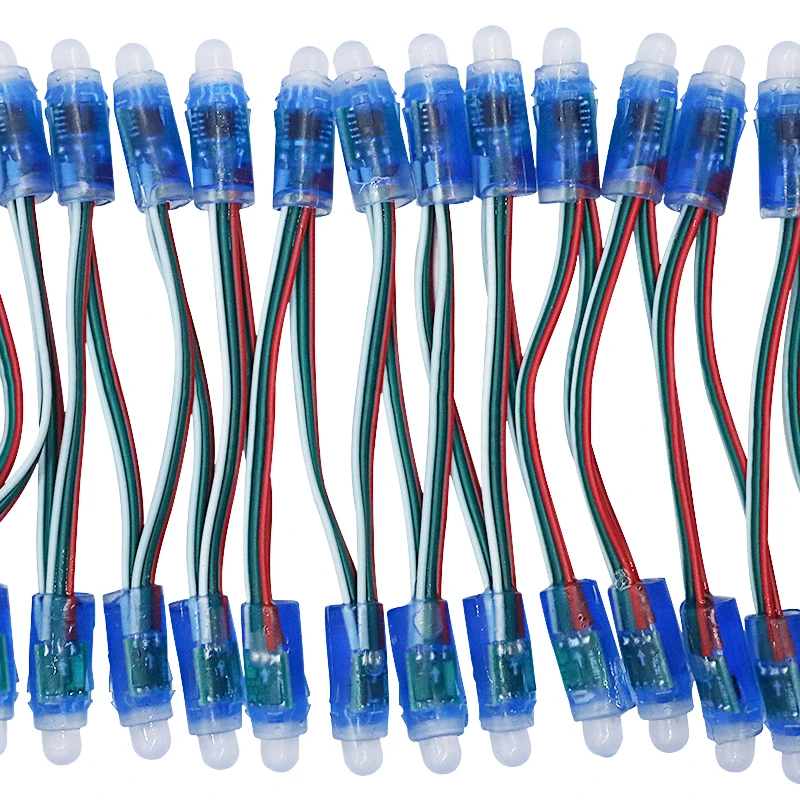 SZYOUMY 5 в 12 мм Led WS2811 IC LED Круглый пиксельный модуль 15 см провод цифровой полный цвет