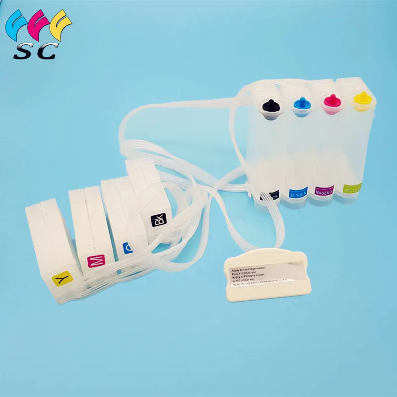 Система СНПЧ Sjic22p C3500 3510 3520 для Epson с чипом resetter TM C3510 C3520 цветной принтер|Детали