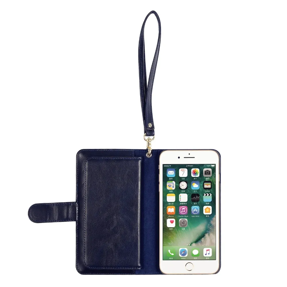 Musubo Натуральная Кожа телефон Case Для iPhone 8 Plus Роскошные Назад обложка для Apple чехлы на айфон X бумажник мешок 7 плюс случаях крышка чехол на айфон 6 Plus 7 Plus кожаный чехол чехол на samsung galaxy S8 Note