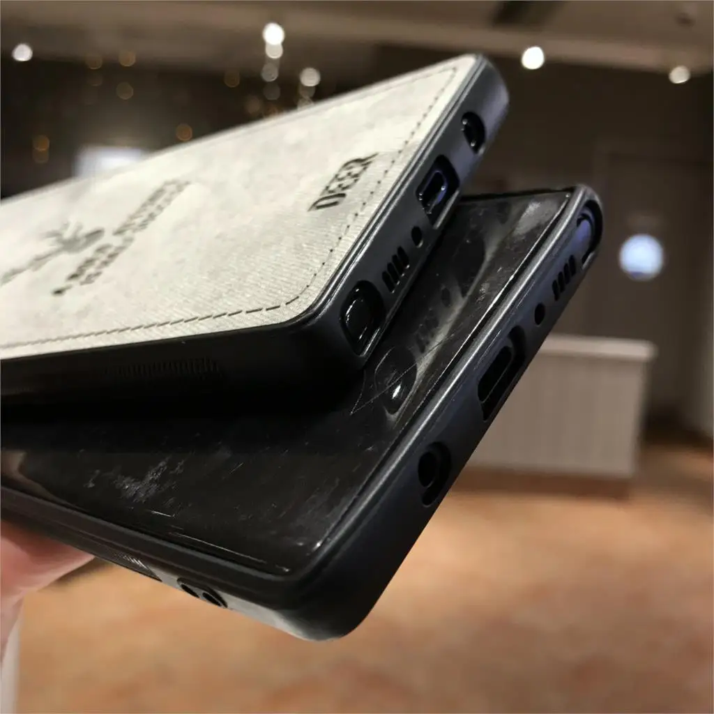 Для samsung Galaxy Note 9 Mate 8 крышка Роскошные олень тряпичный чехол кожаный Fundas M10 M20 S10 S10E