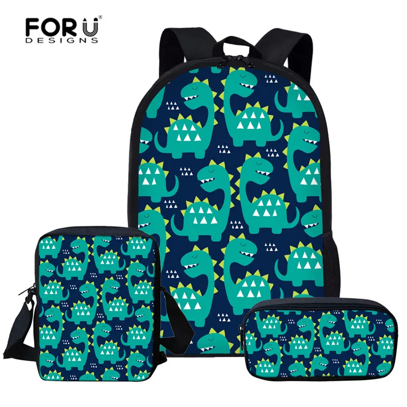 FORUDESIGNS/Детские комплекты одежды из 3 предметов начальной школы рюкзак для