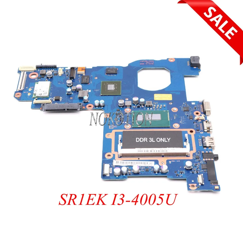 NOKOTION BA92-14161A BA92-14161B For samsung NP-270 270E5J 270E5J-X02CN 15.6 inch laptop motherboard SR1EK I3-4005U GeForce 710M |