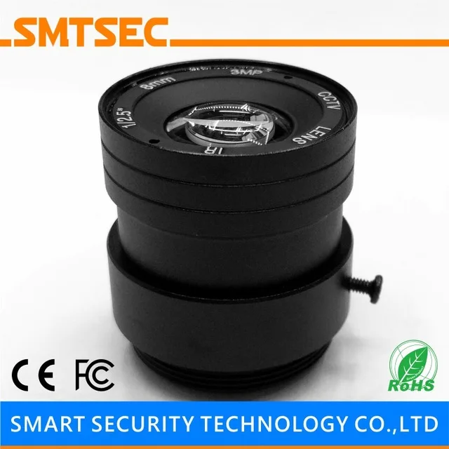Объектив для видеонаблюдения 8 0 мм оптическая линза 1/2 5 &quot 3 мегапиксельный с