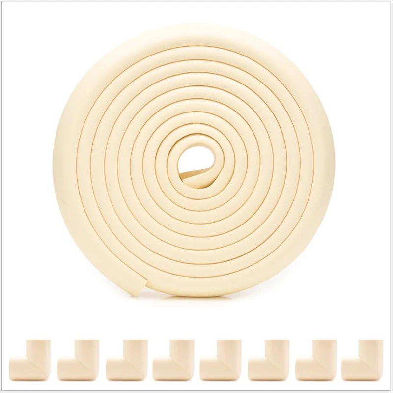Protector de esquinas de protecci&oacute;n para ni&ntilde;os, 5 M + 8 unidades, seguridad para beb&eacute;s, protectores de bordes y esquinas, forma de &aacute;ngulo, cinta gratis, venta al por mayor-4