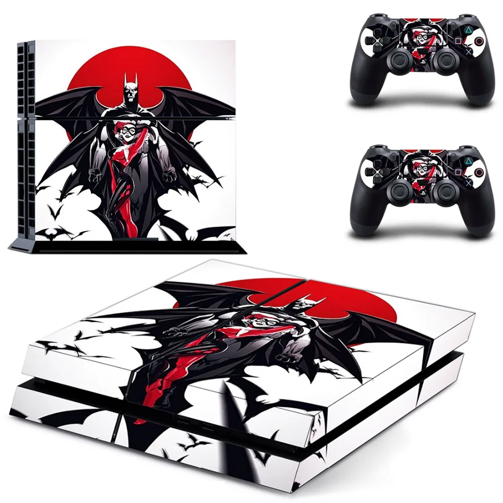 Наклейка на кожу Харли Куинн Джокер Бэтмен Супермен PS4 Виниловая наклейка для Sony