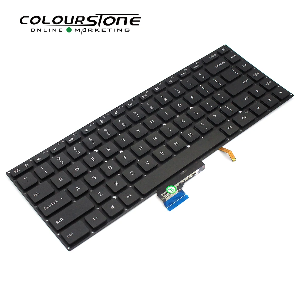 

US Laptop keyboard for xiao mi 15.6" Black backlit us laptop keyboard