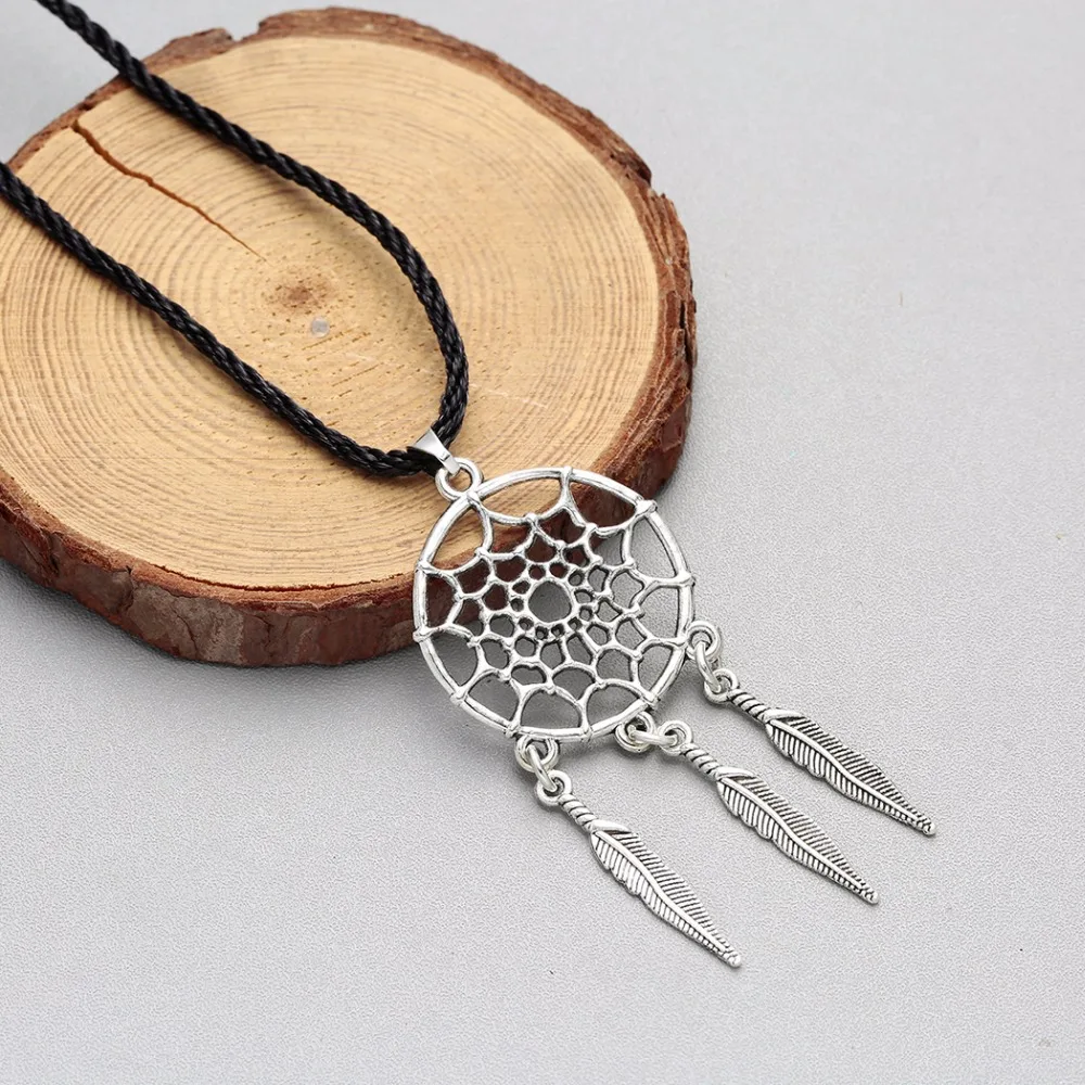 2020 античное ожерелье Ловца снов Женская корейская бижутерия подвеска в стиле