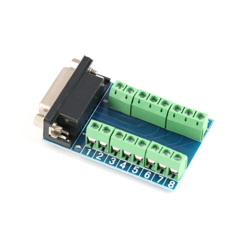 DB15 D-SUB VGA 15pin Female Male Adapter Jack Terminal Breakout PCB Board |